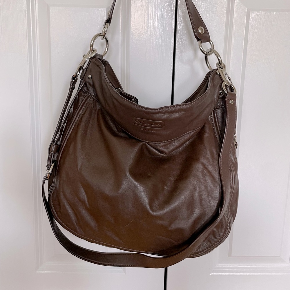 Coach leather bag